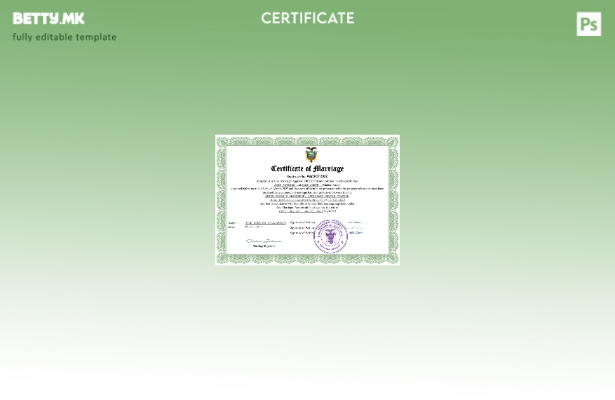 модерен стил Еквадор венчаница Шаблон Word и PDF шаблон